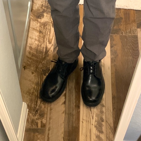 Nunn Bush Men’s Oxfords Black Dynamic Comfort Dress Shoe - Picture 2 of 5